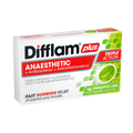 Difflam Plus Anaesthetic Pineapple & Lime 16 Lozenges