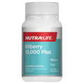 Nutra-Life Bilberry 10000 Plus 30 Tablets