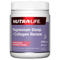 Nutra-Life Magnesium Sleep and Collagen Renew 250g