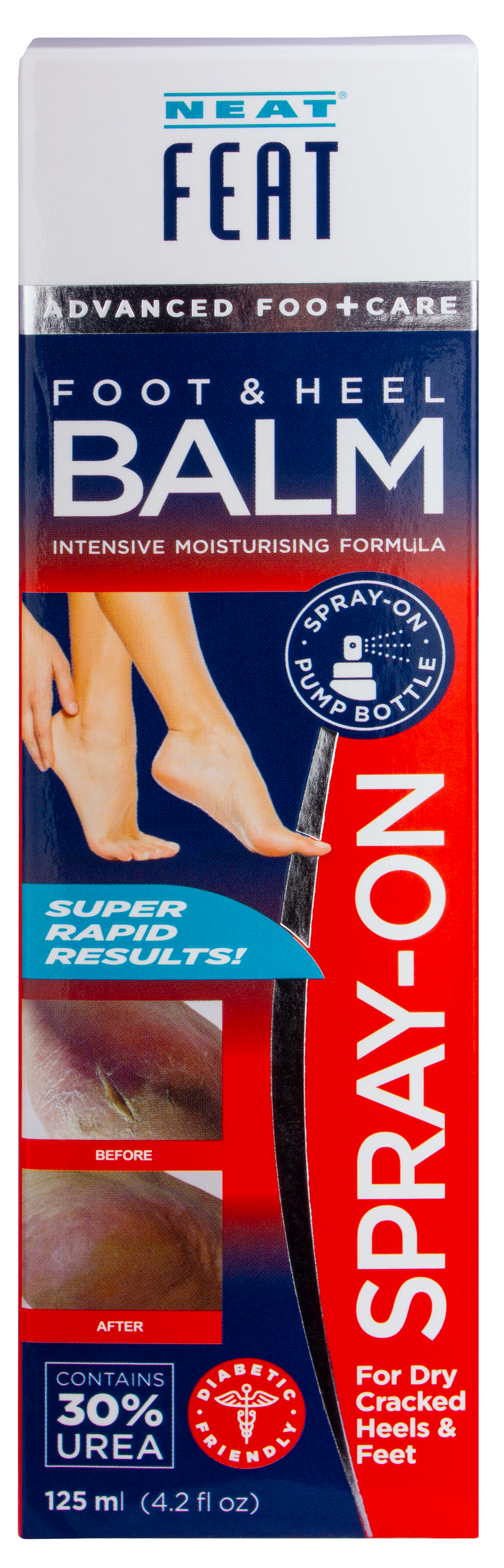 Neat Feat Foot &amp; Heel Balm Spray 125ml