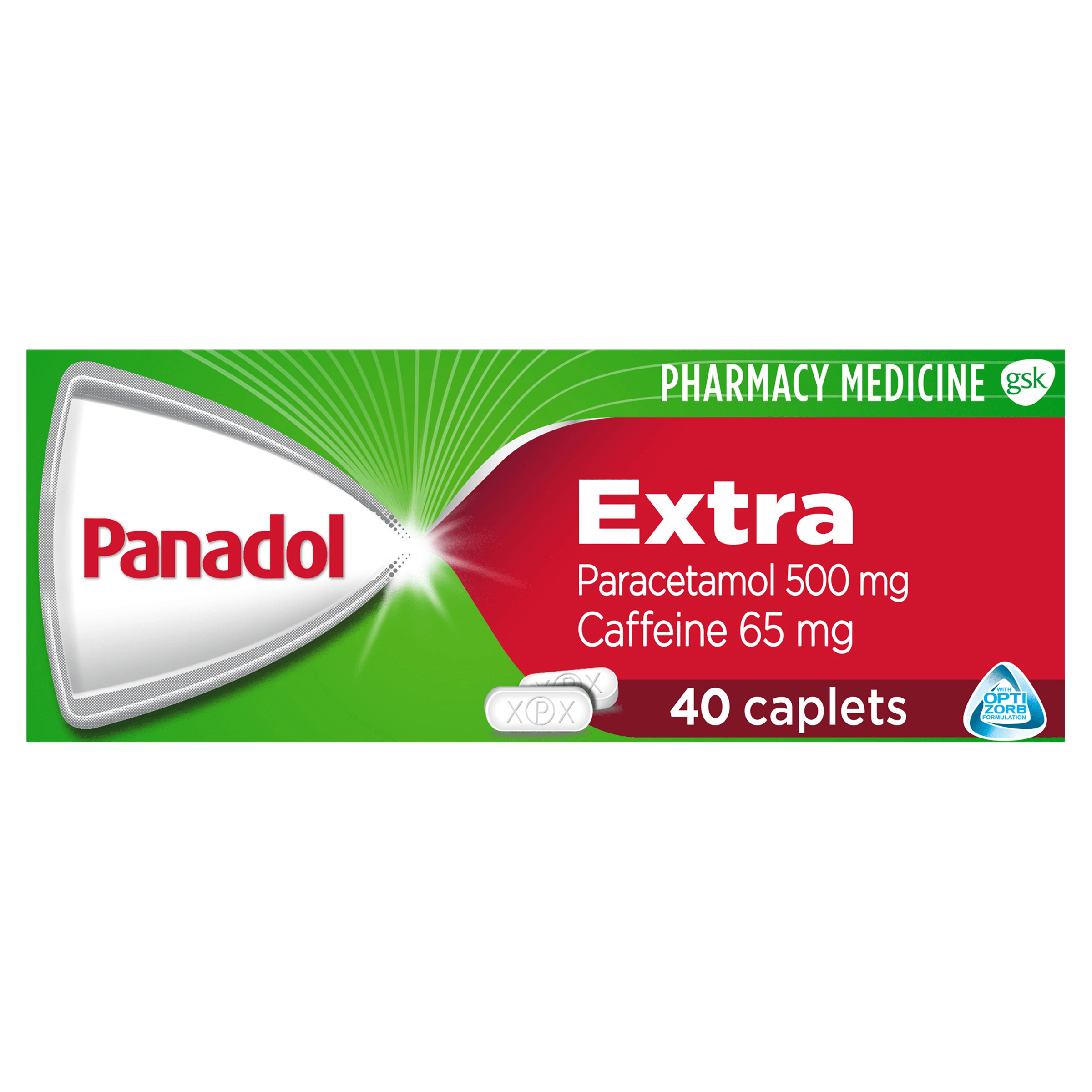 Panadol Extra Pain Relief 40 Caplets