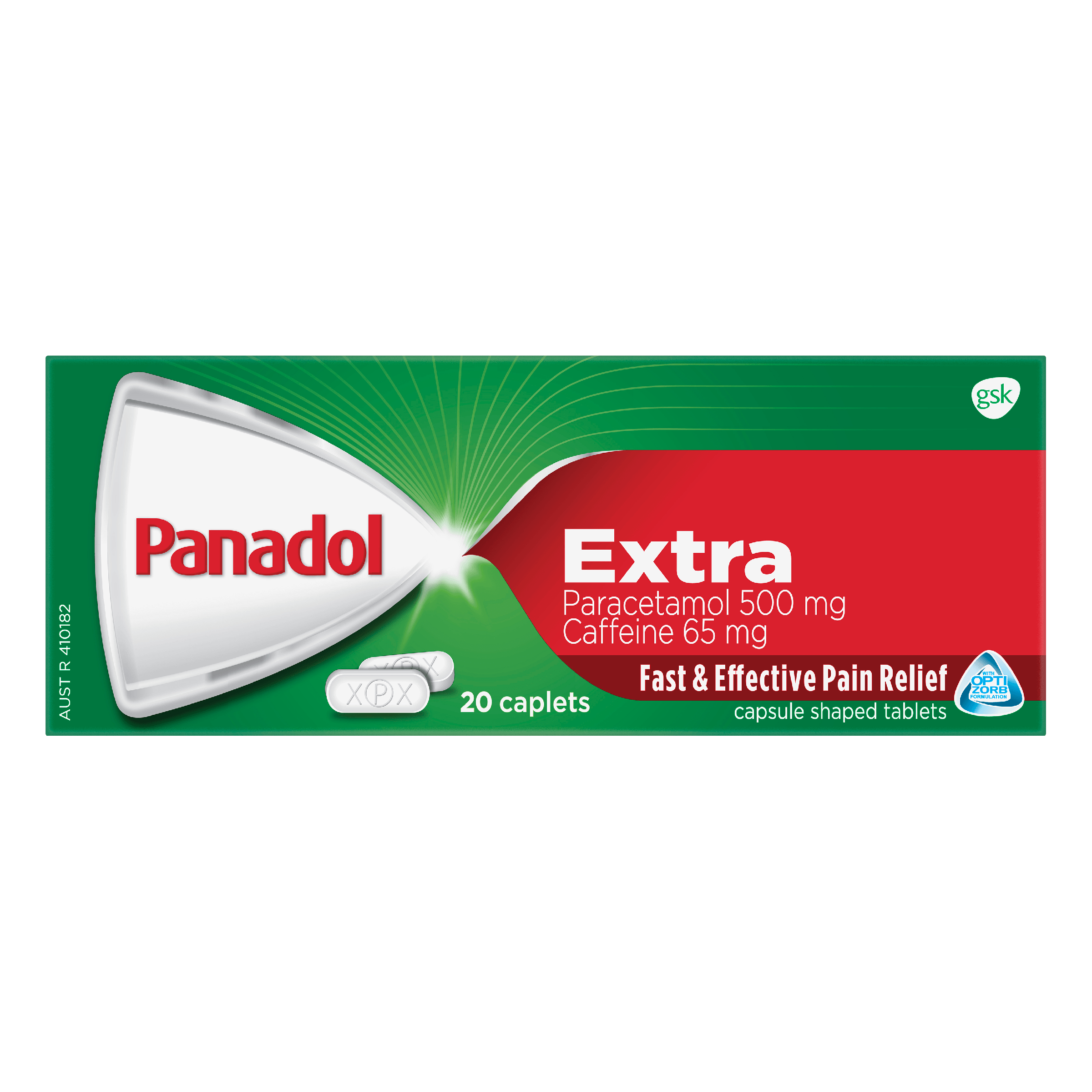 Panadol Extra Pain Relief 20 Caplets