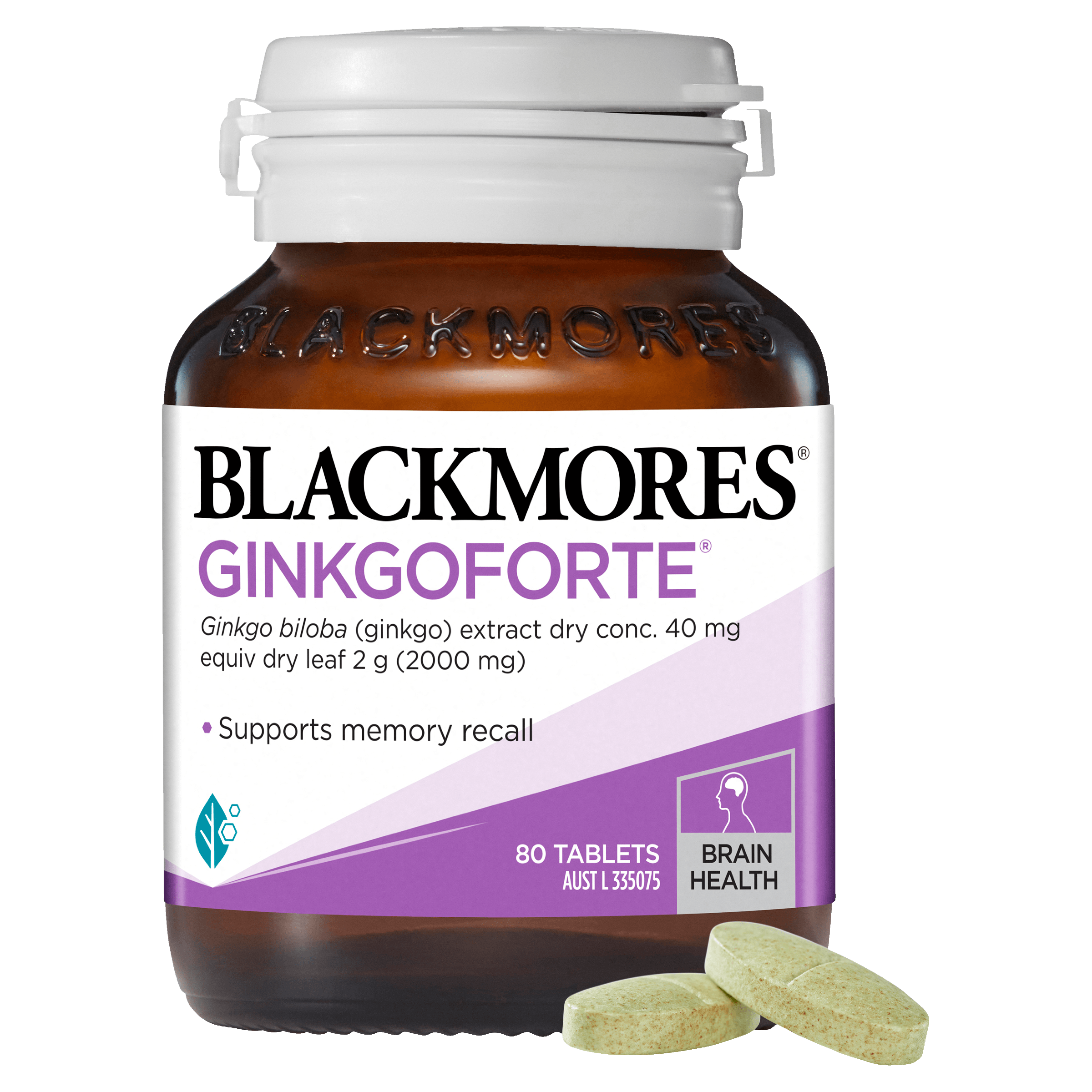 Blackmores Ginkgoforte 80 Tablets