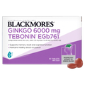 Blackmores Ginkgo 6000mg Tebonin 30 Tablets