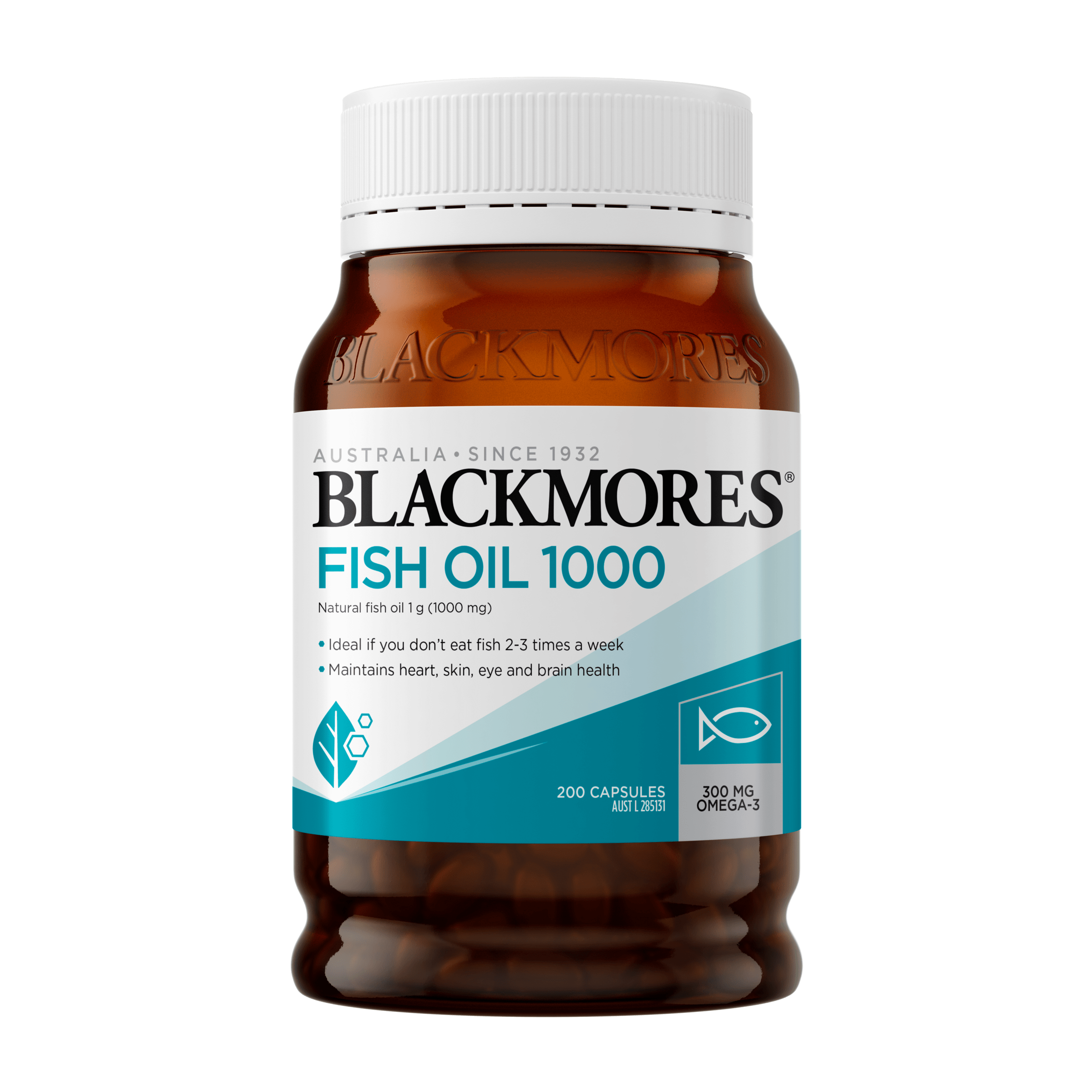 Blackmores Fish Oil 1000 200 Capsules