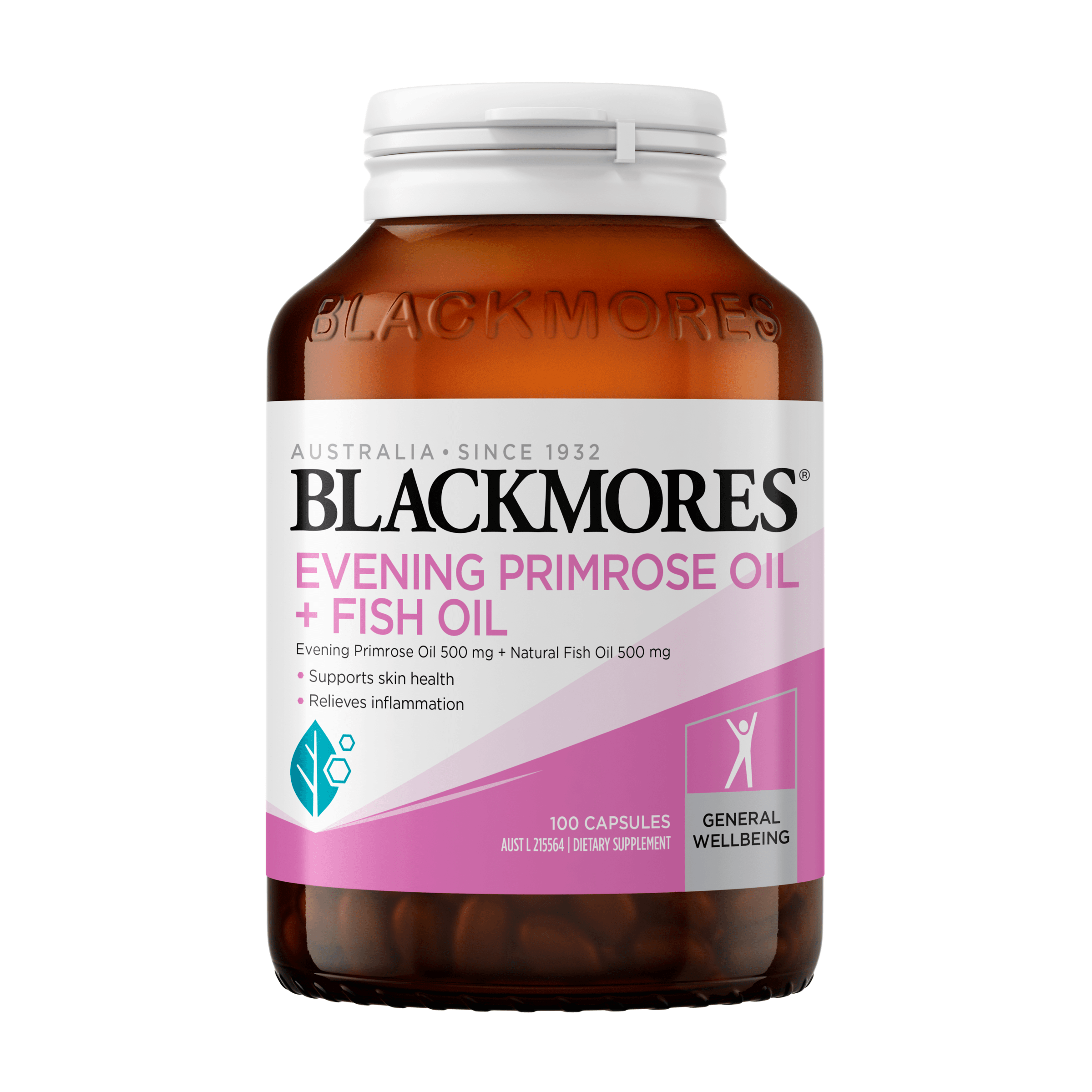 Blackmores Evening Primrose Oil + Fish Oil 100 Capsules