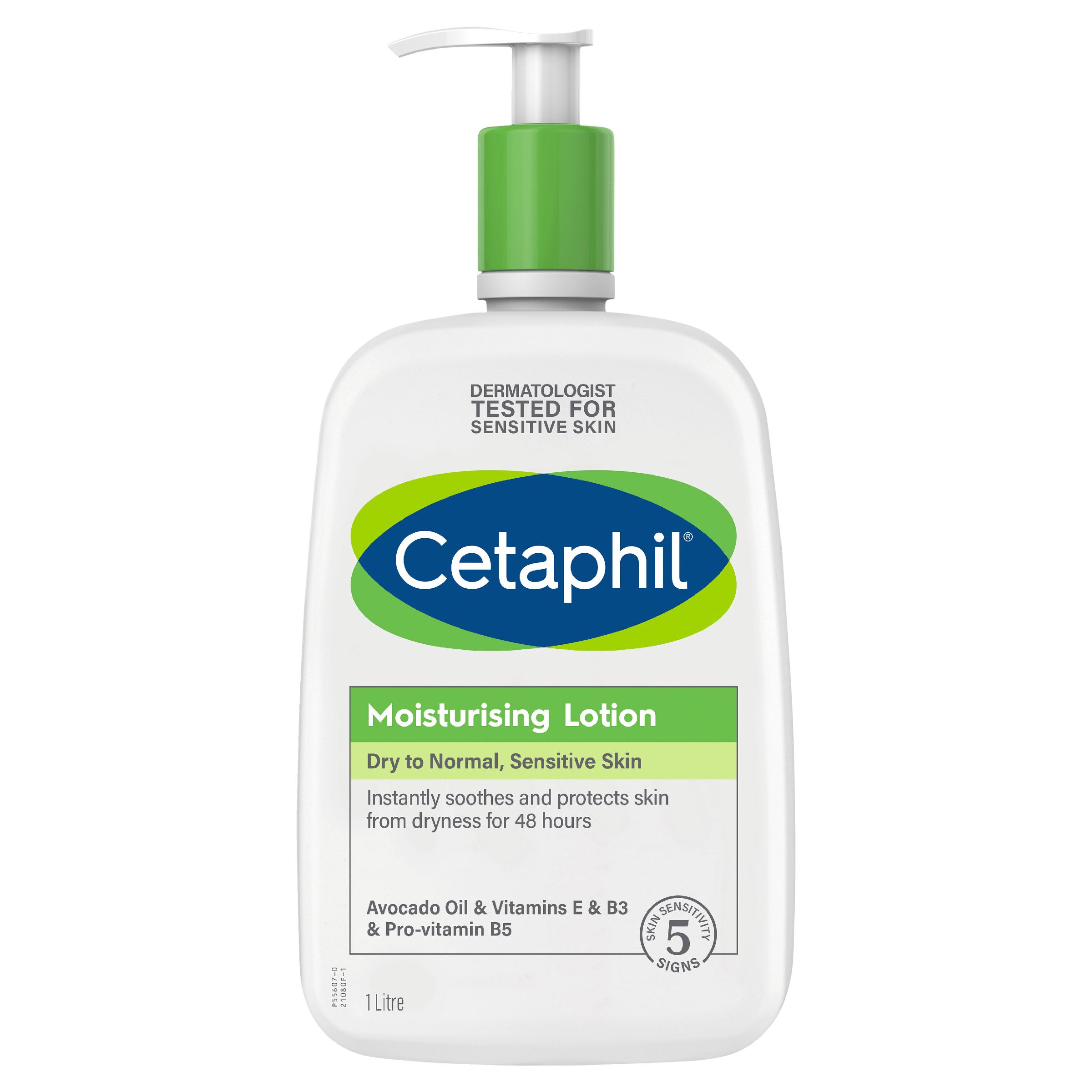 Cetaphil Moisturising Lotion 1Litre with BONUS 125ml Gentle Cleanser