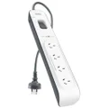Belkin 4-Way Surge Protector with 2m Cord
