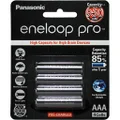 Panasonic Eneloop Pro AAA Size Rechargeable Batteries 4 Pack