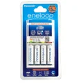 Panasonic Eneloop AA Size Batteries 4 Pack + 3 Hour Quick Charger