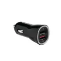 Endeavour Dual USB Car Charger - 3.4A - Black