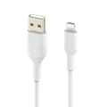 Belkin Boost Charge Lightning Cable for iPhone and iPad - 2M - White