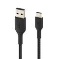 Belkin Braided USB-C Cable 3m - Black