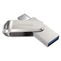 Sandisk Ultra Luxe Dual USB3.1/Type C Flash Drive Metal - 32GB - 150MB/s