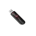 SanDisk Cruzer Glide 3.0 USB Flash Drive, CZ600 256GB, USB3.0, Black with red slider, retractable design, 5Y
