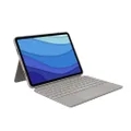 Logitech Combo Touch for iPad Pro 11-inch (1st, 2nd, and 3rd gen) - Sand