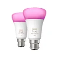 Philips Hue White & Colour Ambience 11W A60 Bulb 2 Pack - B22
