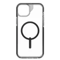 Zagg Santa Cruz Snap iPhone 15 Plus Case - Clear/Black