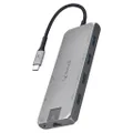 Bonelk Long-Life USB-C to 11 in 1 Multiport Hub - Space Grey