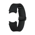 Samsung Watch 6 D-Buckle Hybrid Leather Band (Normal, M/L) Black
