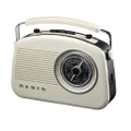 Endeavour Retro AM/FM Radio with Dual Power Function