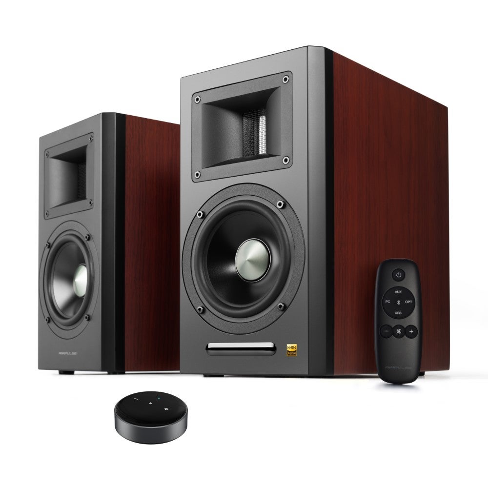 Airpulse A100HD Active Speakers and WiiM Mini Bundle