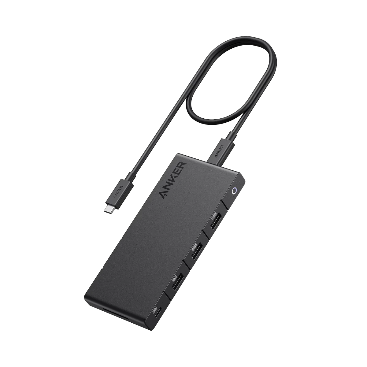 Anker 364 USB C Hub (10-in-1, Dual 4K HDMI, Black) Black