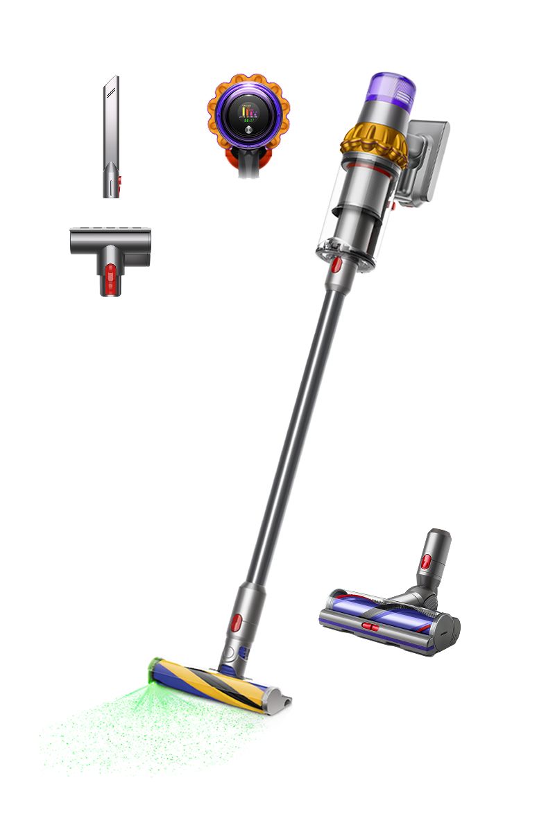 Dyson V15 Detect™ Absolute | Save $451 | Cordless Vacuum | Yellow/Iron/Nickel