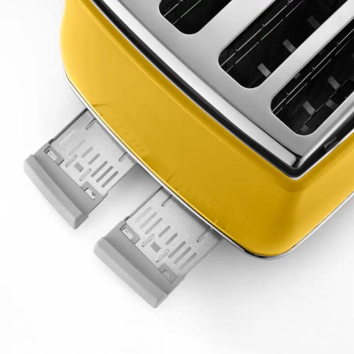 De'Longhi Icona Capitals 4 Slice Toaster Yellow