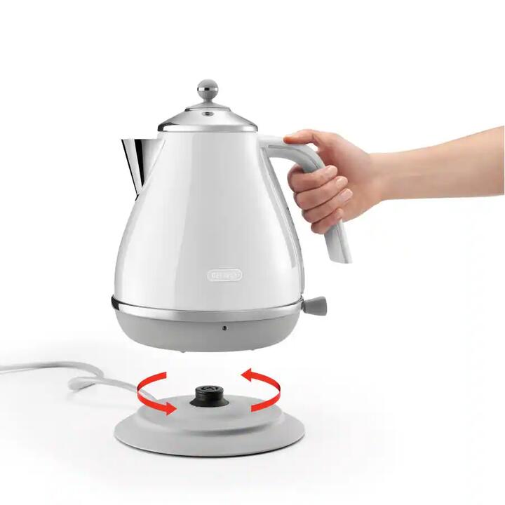 De'Longhi Icona Capitals Kettle White