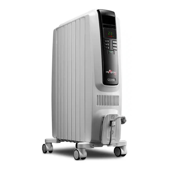 Delonghi Dragon 4 Digital 1500W oil Column Heater with Timer