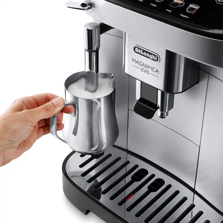 Delonghi Magnifica Evo Fully Automatic Coffee Machine Silver Black