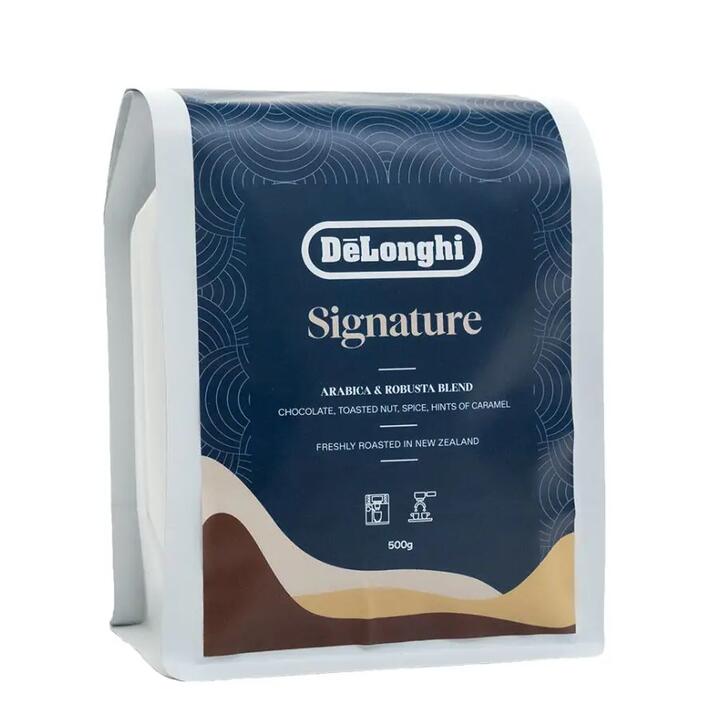 Delonghi Signature Blend Coffee Beans Locally Roasted 500g