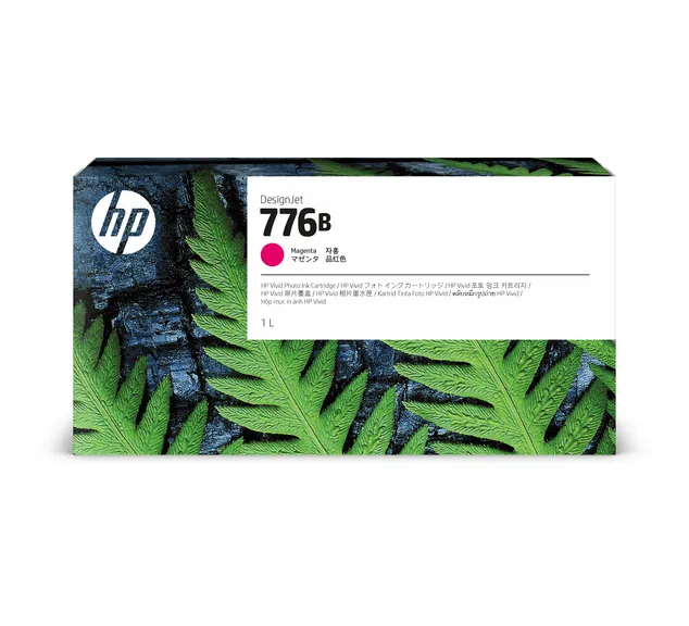 HP 776B 1-liter Magenta Ink Cartridge