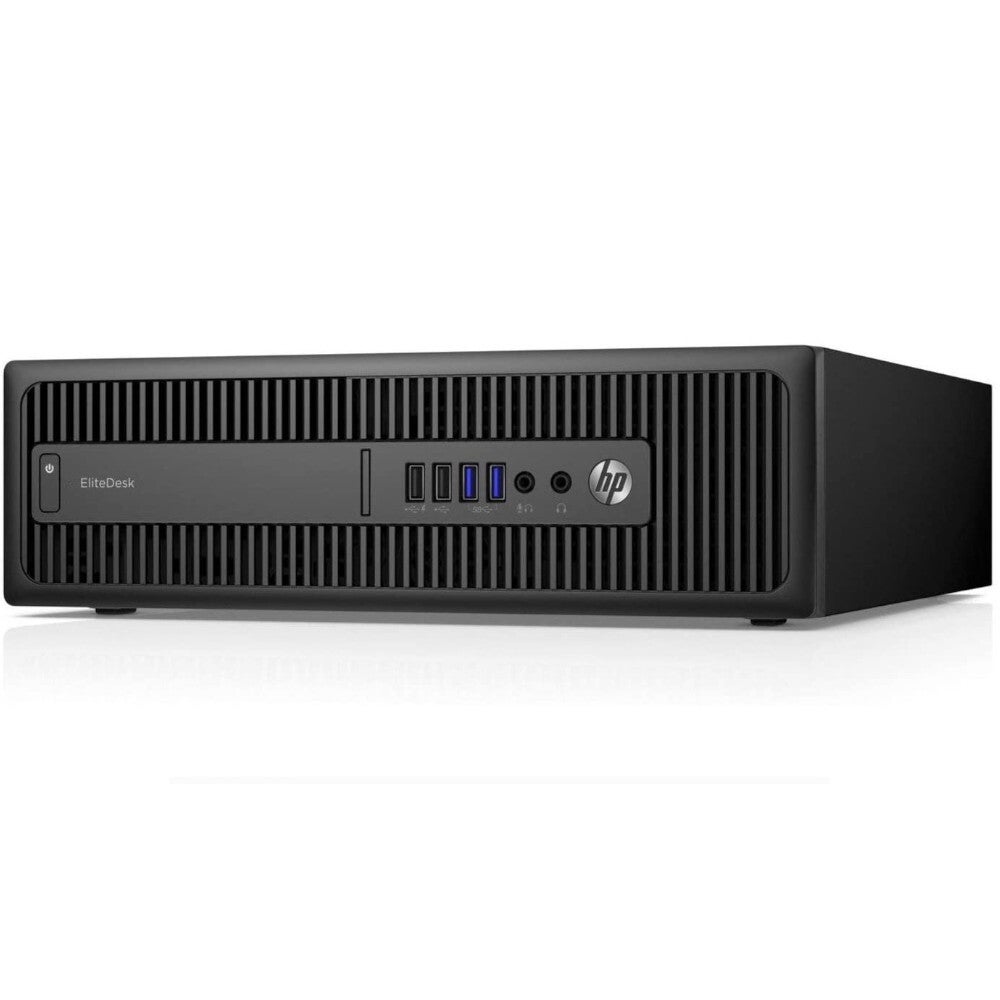 HP EliteDesk 800 G2 SFF Desktop PC i5-6500 3.6GHz 8GB RAM 128GB SSD +HDD Windows 10