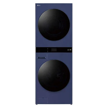 19/10kg AI WashTower Stacked Washer Dryer Navy Blue - WWT-1910BLU