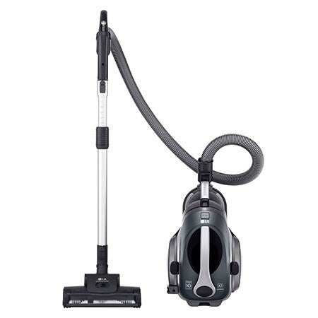 LG Automatic Dust Kompressor Easy Emptying Canister Vacuum - Iron grey - KV-PRO