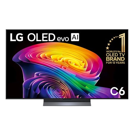 55 Inch LG OLED evo AI C6 4K Smart TV 2026 - OLED55C6PSA