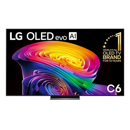 83 Inch LG OLED evo AI C6 4K Smart TV 2026 - OLED83C6PSA
