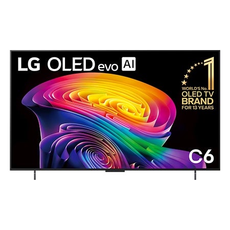 42 Inch LG OLED evo AI C6 4K Smart TV 2026 - OLED42C6PSA