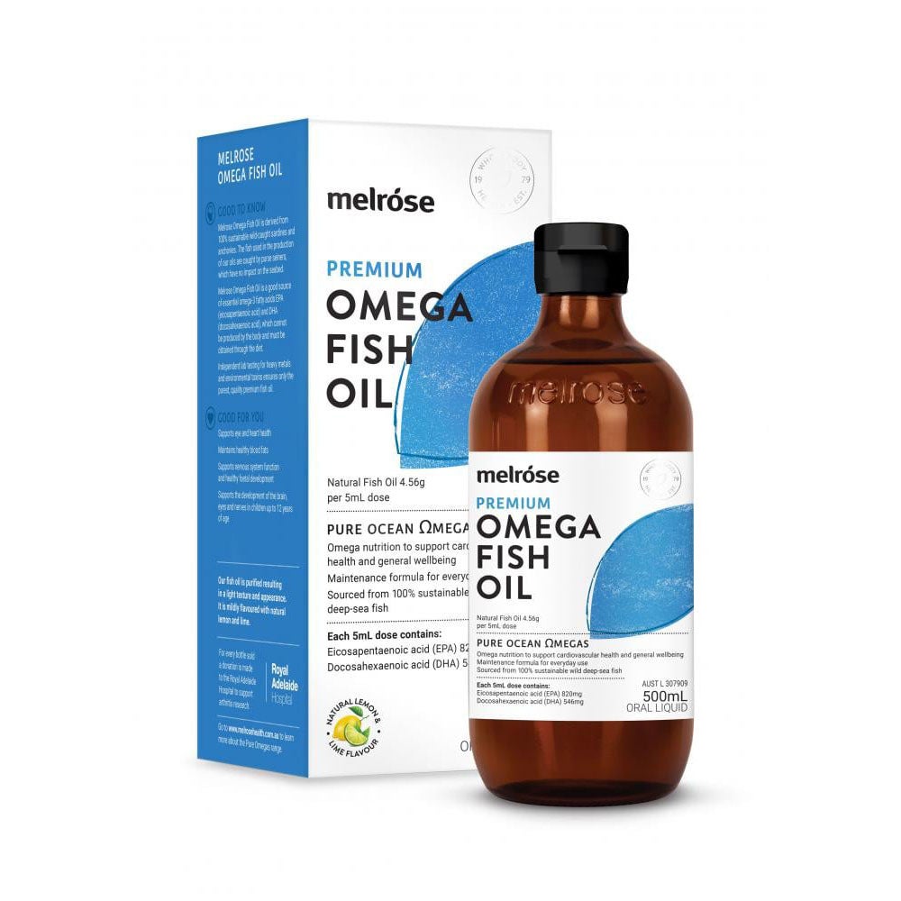 Melrose Premium Omega Fish Oil Oral Liquid 500 ml