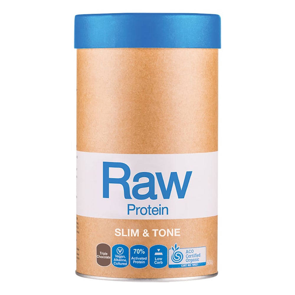Amazonia Raw Protein Slim & Tone Powder Triple Chocolate 500 gm