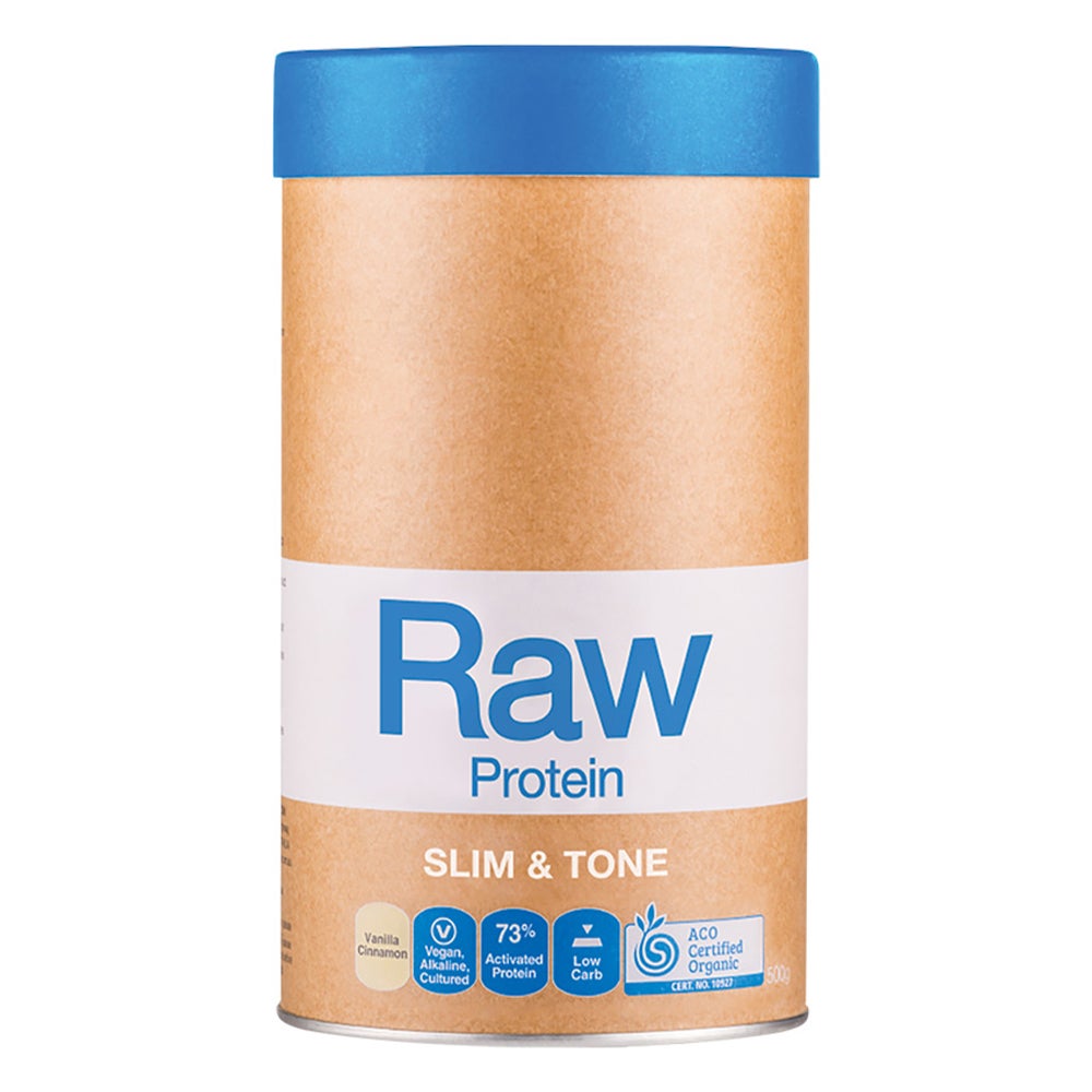 Amazonia Raw Protein Slim & Tone Powder Vanilla Cinnamon 500 gm