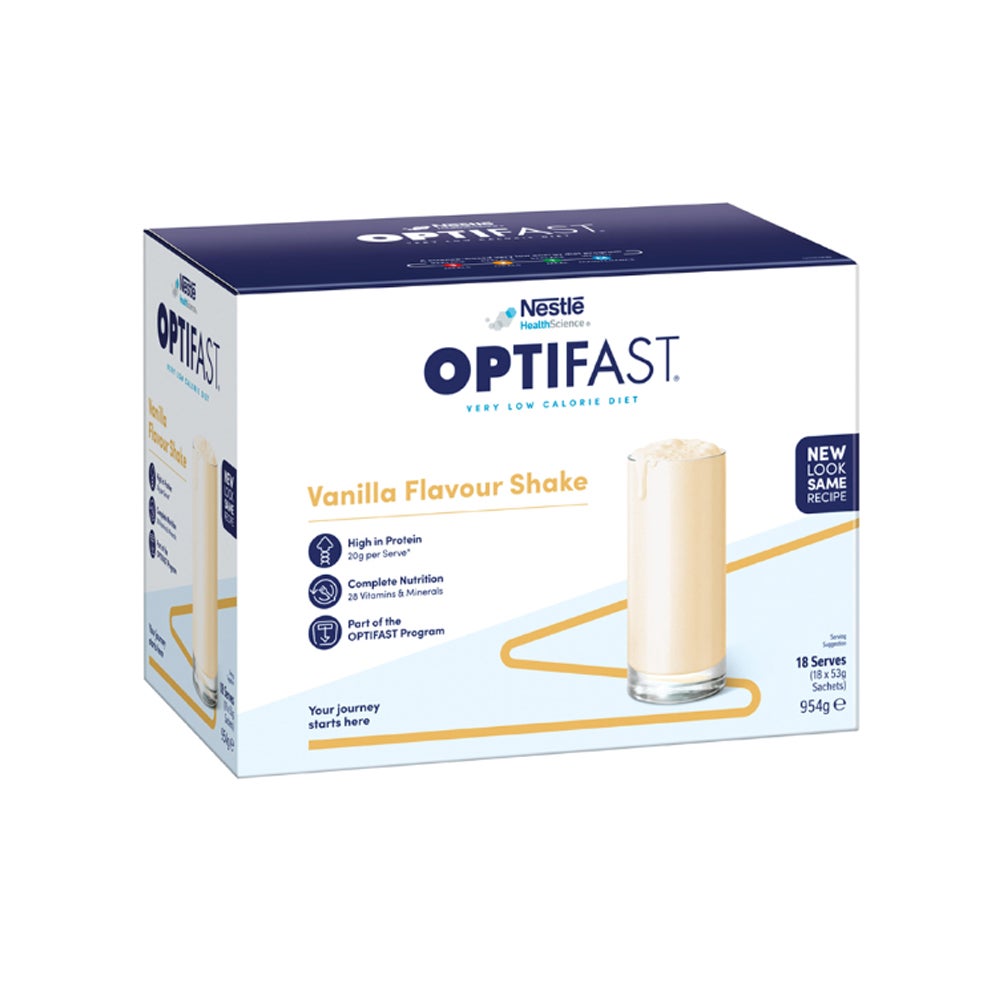 Optifast VLCD Shake Vanilla 53 gm x 18