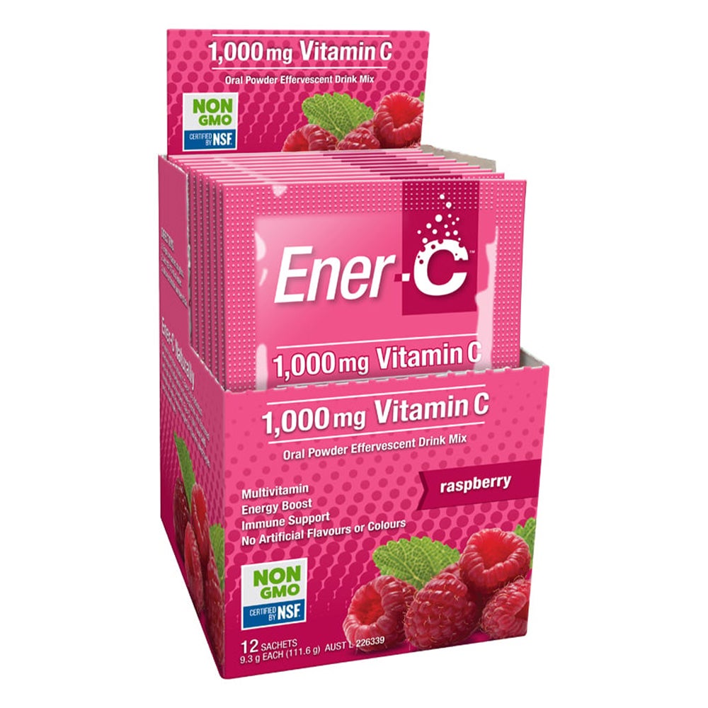 Ener-C Vitamin C Oral Powder 1000 mg Raspberry 9.3 gm x 1