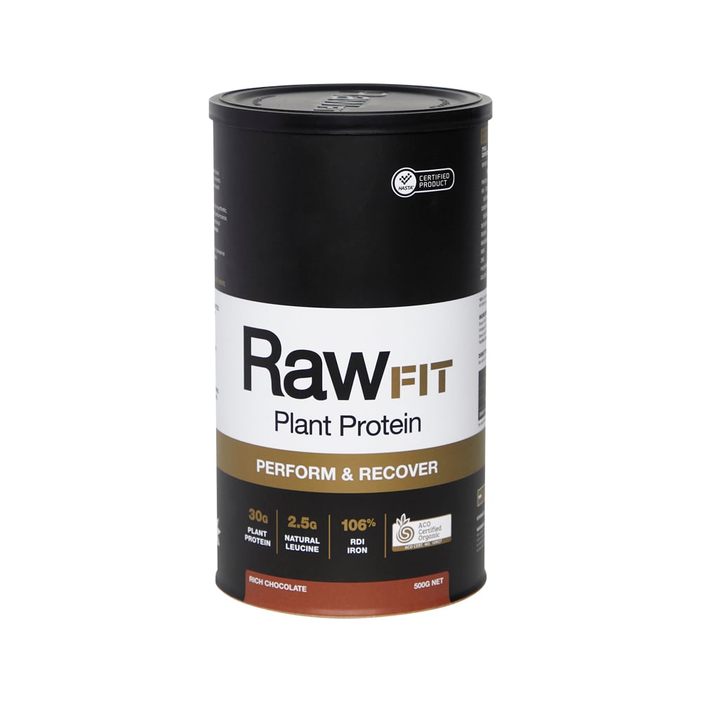 Amazonia RawFIT Plant Protein Perform & Recover Powder Rich Chocolate 500 kg
