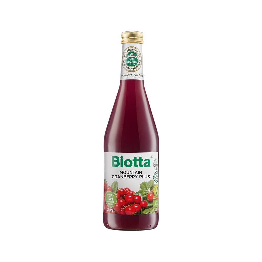 Biotta Organic Mountain Cranberry Plus Juice 500 ml
