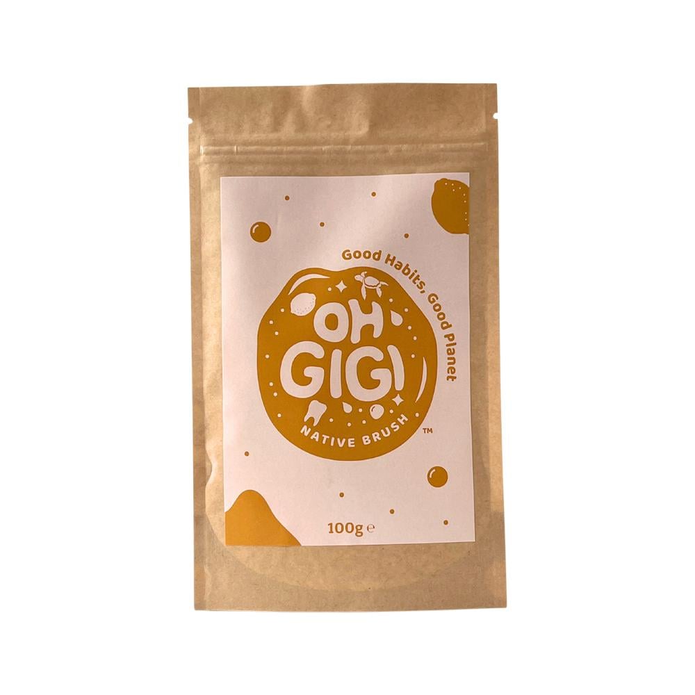 Ohgigi Organic Tooth Powder Refill - Native Brush 100 gm
