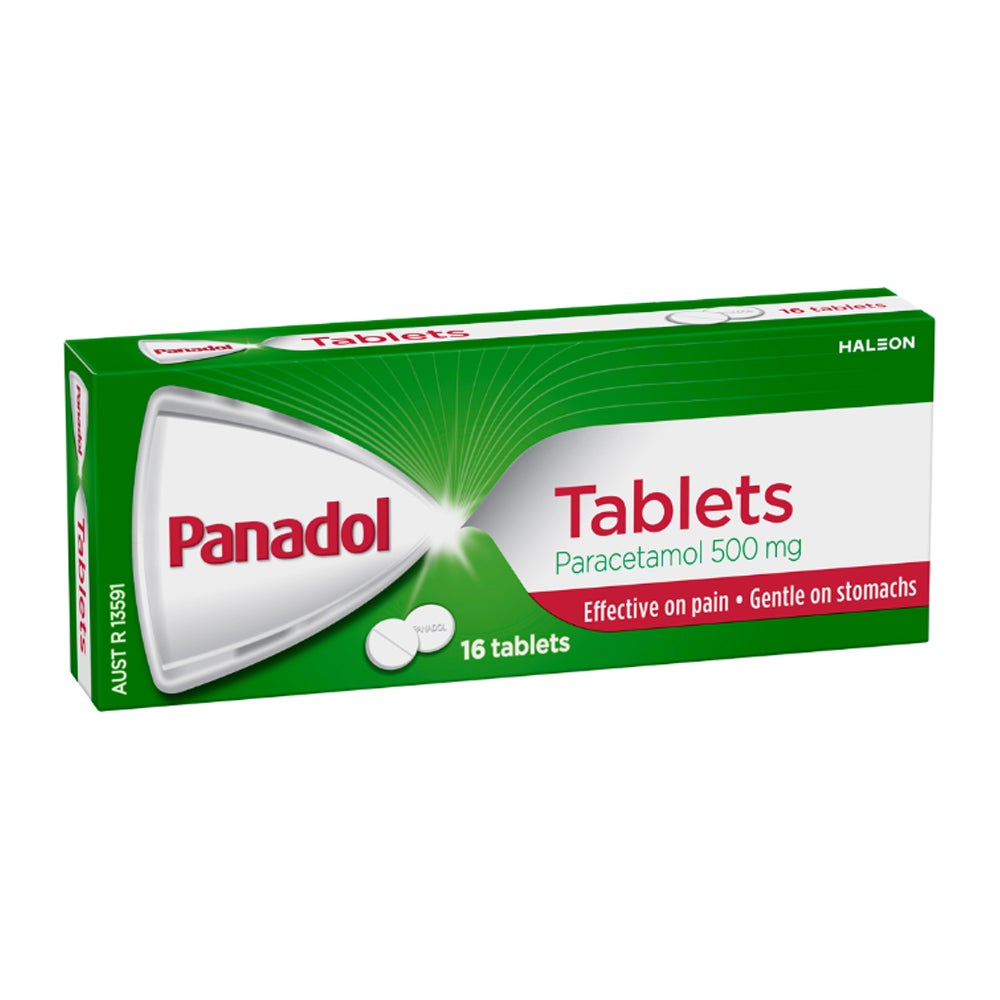 Panadol Paracetamol 500 mg 16 Tablets
