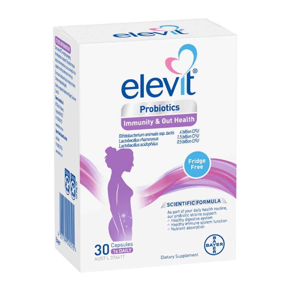 Elevit Probiotics Immunity & Gut Health 30 Capsule